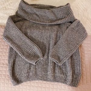 Level Eight chenille cowl neck sweater